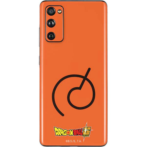 Dragon Ball Super Whis Symbol Galaxy S20 Fan Edition Skin